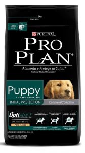 Esta nueva presentación y fórmula alimenticia de Pro Plan "OptiStart" asegura un alto contenido vitamínico y proteínico para mantener un muy buen estado de salud de nuestros cachorros.
OFERTA HASTA AL 28/2:   Paquete de 15 Kg    S/.  85  (Descuento de 50%)